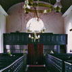 The medieval north aisle of St Mary's church 
     at Nash (Newport) was demolished in the 1790, and it was probably at this time that the nave was completely refitted with box pews, 
     a matching three-decker pulpit and a west gallery