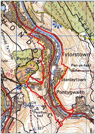 HLCA 019 Pontygwaith, Tylorstown and Stanleytown: Pont-y-gwaith, Tylorstown a Stanleytown