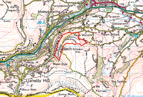 HLCA 007 Clydach Limeworks and Gilwern Quarry: Gwaith Calch Clydach a Chwarel Gilwern