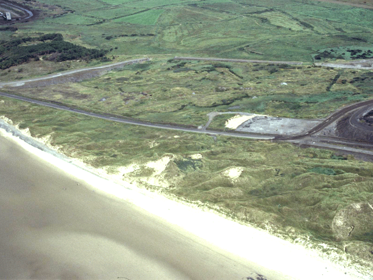 Margam Burrows - coastal sand dunes.