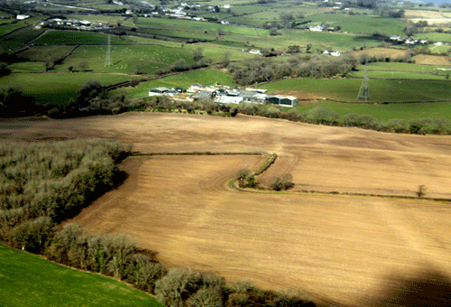 Aerial view across HLC010 