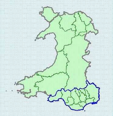 Location map of GGAT area