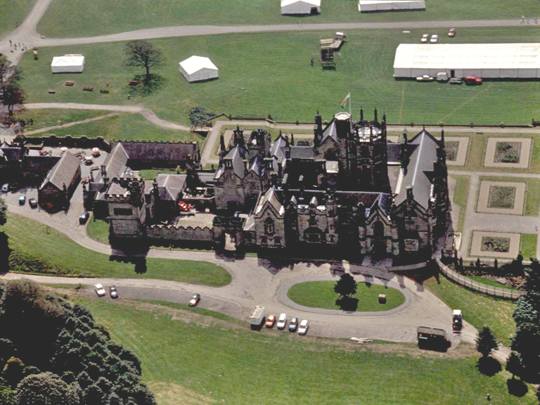 Margam Abbey and Castle.