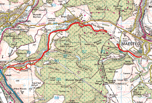 HLCA009 Cwm Dyffryn and Cwm Farteg Railway Corridor: Coridor Rheilffordd Cwm Dyffryn a Chwm Farteg