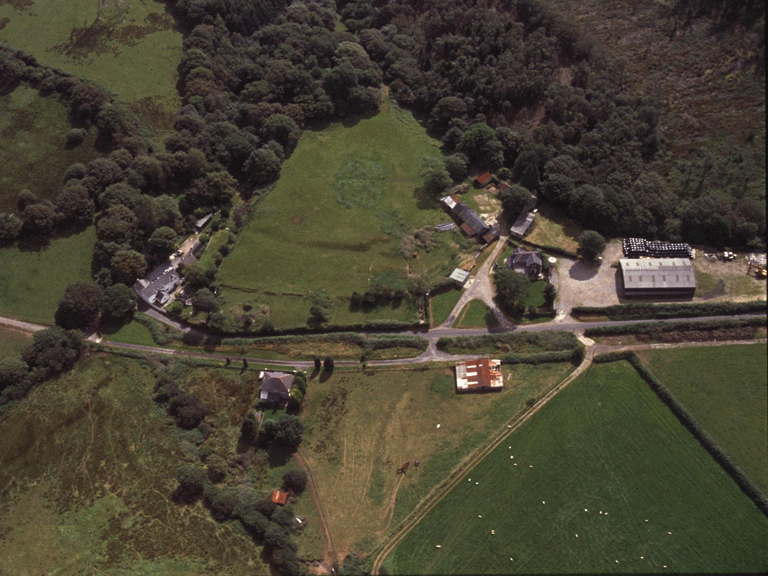 Llangynwyd Castle or Castell Coch.
