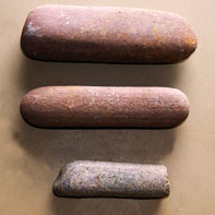 Whetstones for sharpening knives and other edged tools.