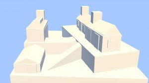 3D model of the Salt House, Port Eynon