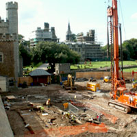 Cardiff Castle Excavations