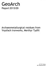 2013-29 Residues from Ynysfach pt1 report